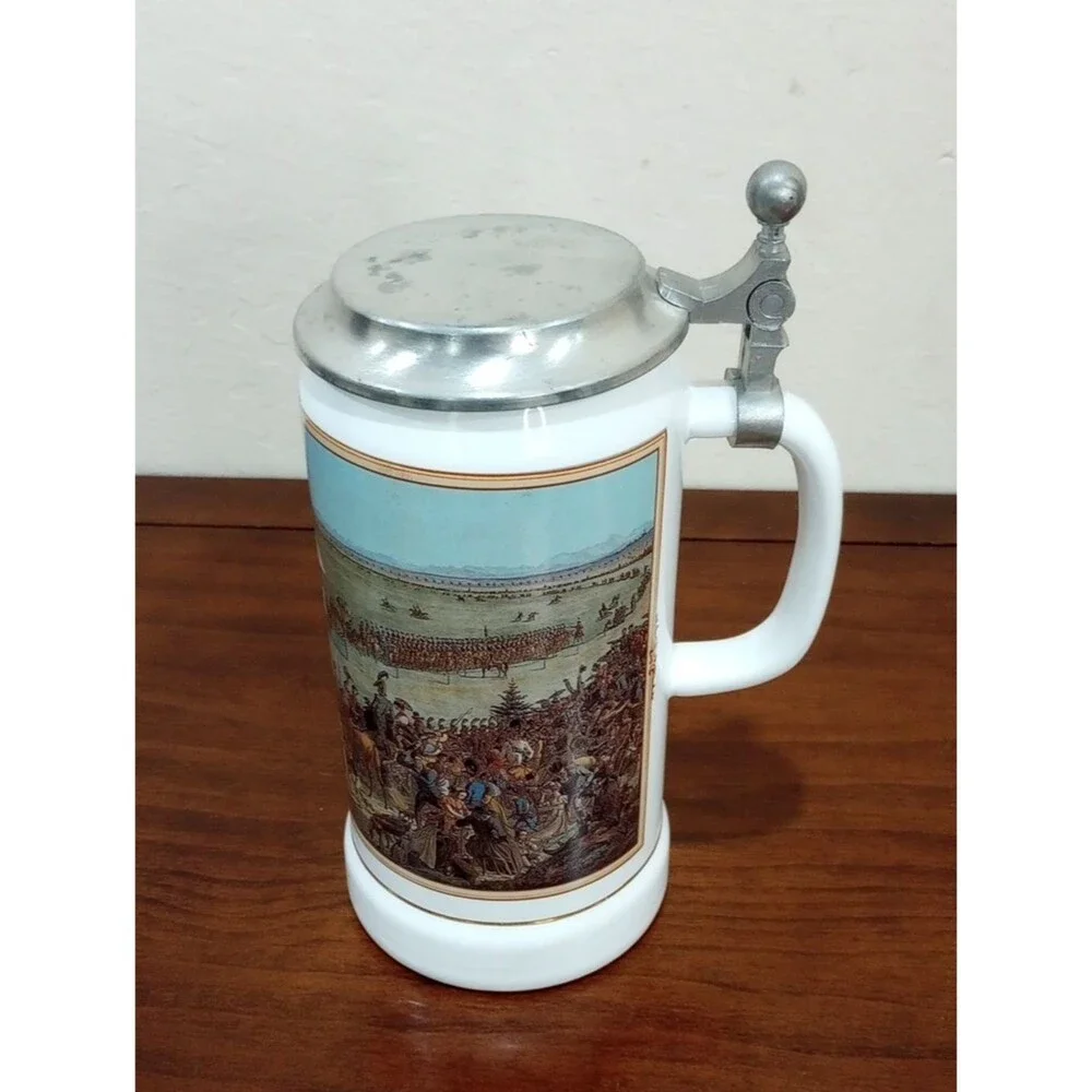 Richard Borek Oktoberfest 1810 Race Beer Stein - Vintage!